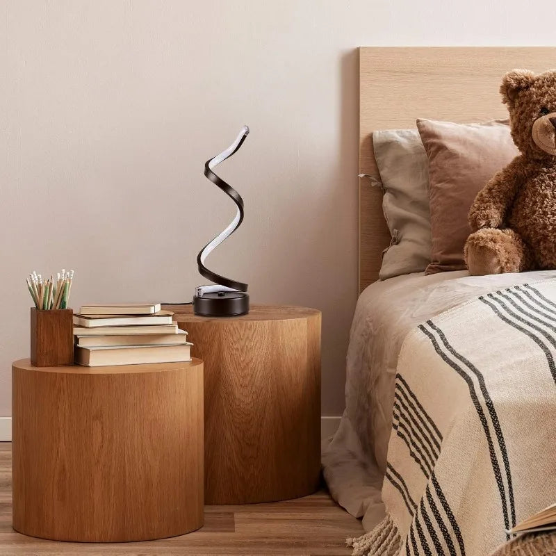 Luxury Desk Swirl Lamp