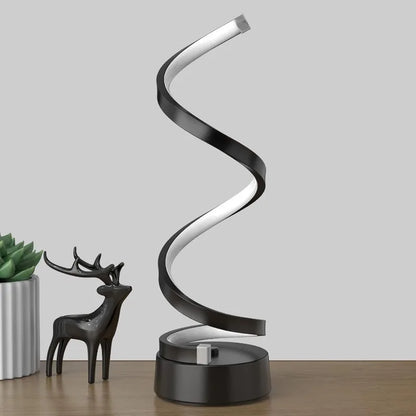 Luxury Desk Swirl Lamp