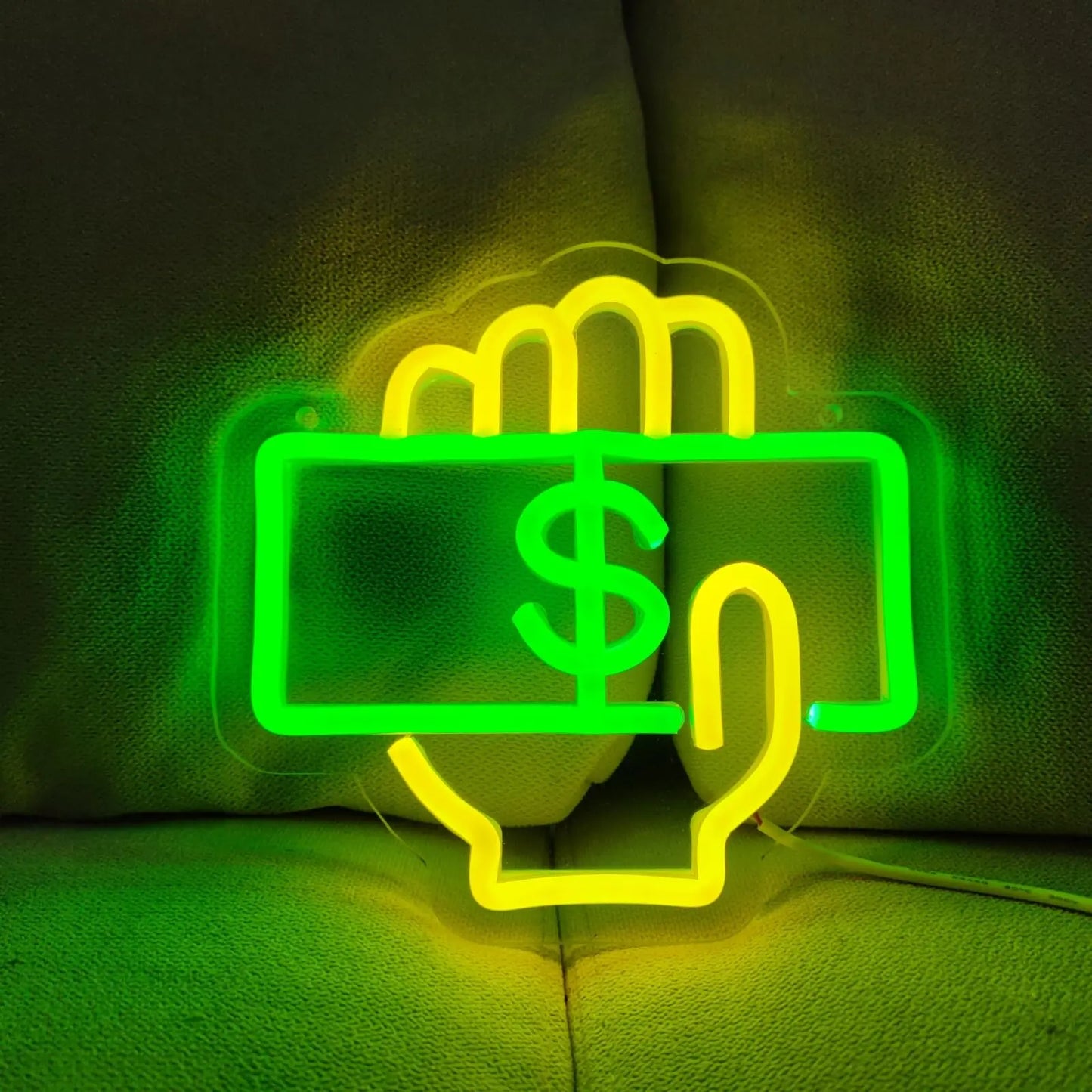 Cash Grab Neon Sign