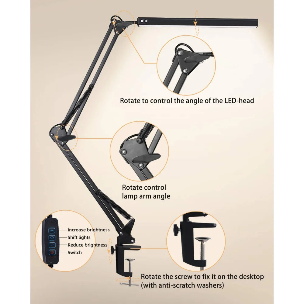Desk Clamp Lamp