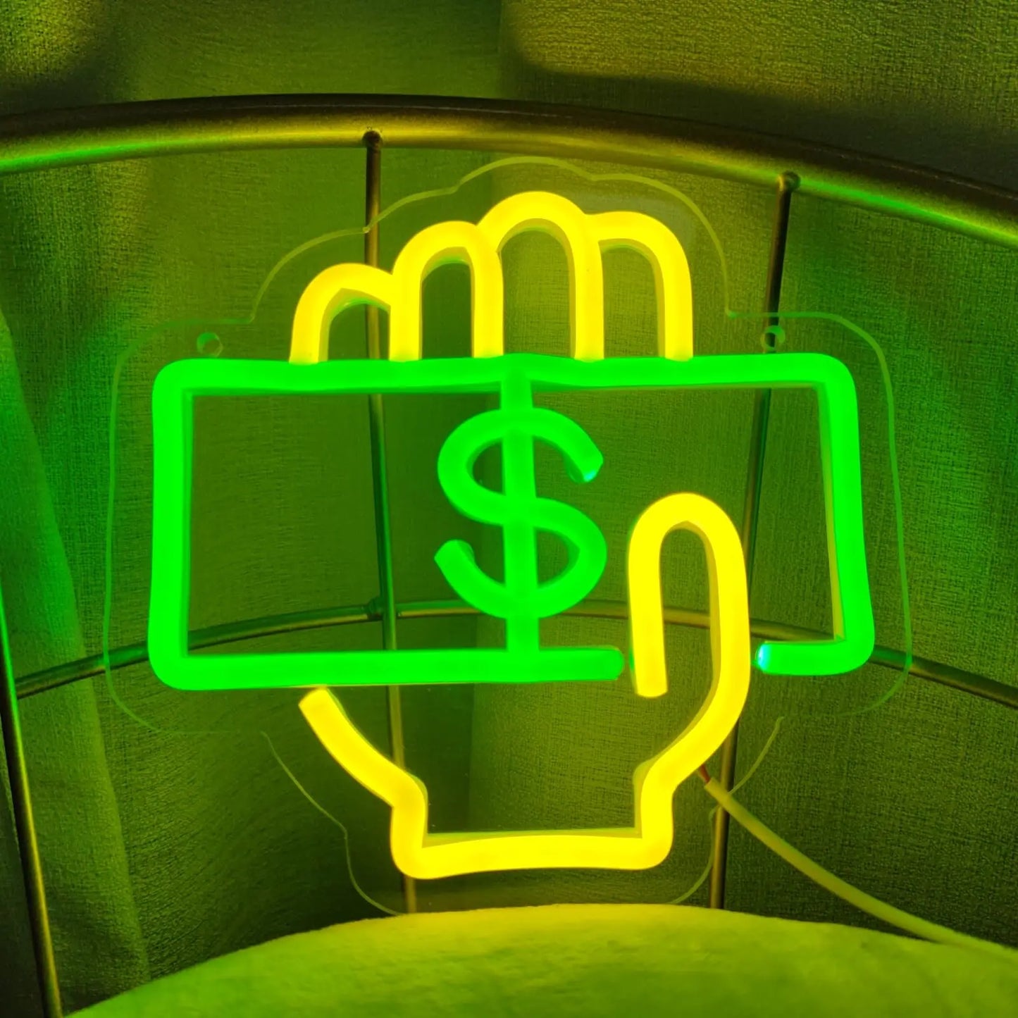 Cash Grab Neon Sign