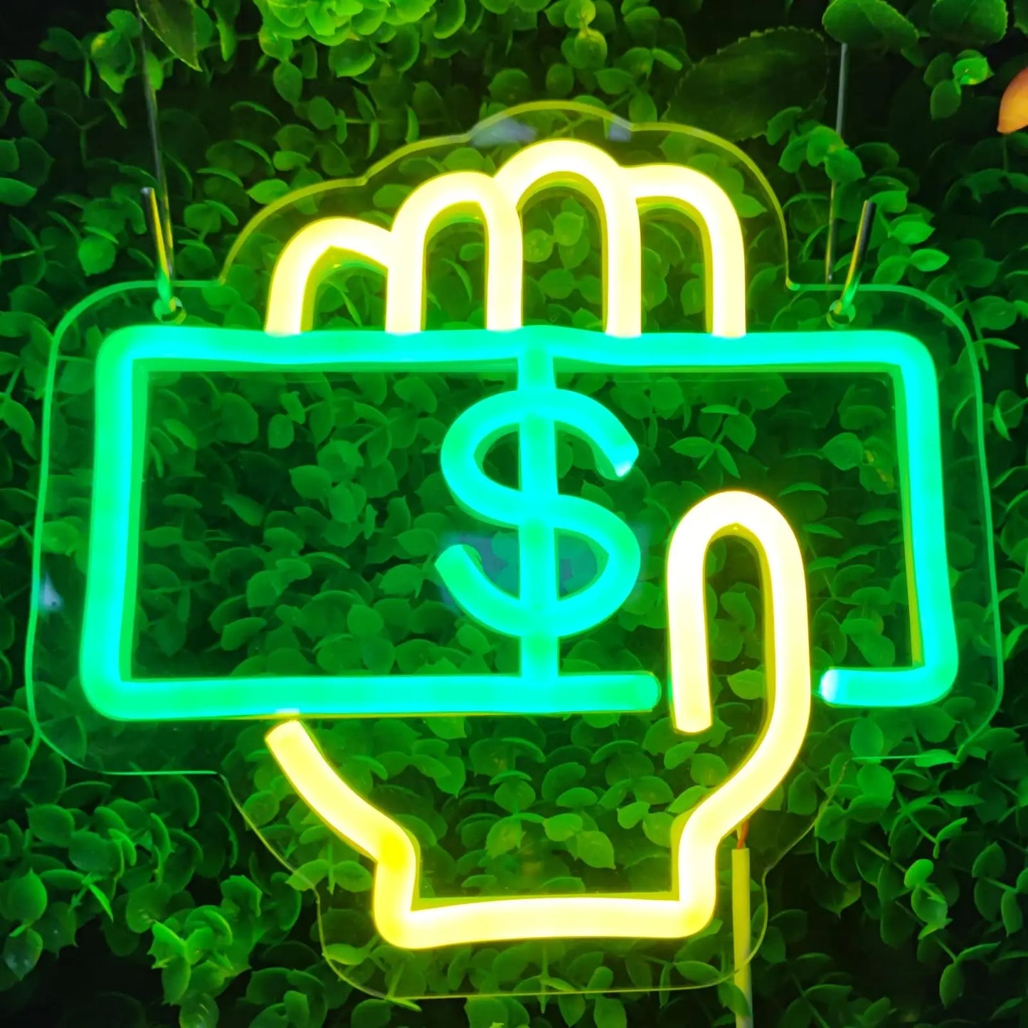 Cash Grab Neon Sign